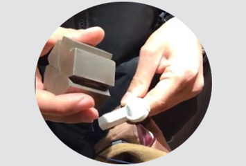 Tjuvar plockar bort larm